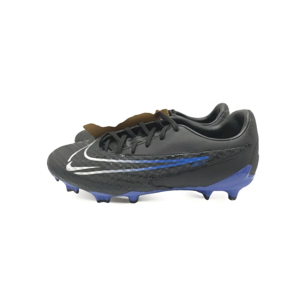 Nike Phantom GX Club FG/MG‎ Soccer Cleats Black Royal DD9473-040 Size 7.5